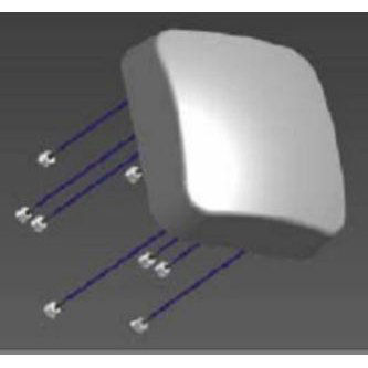 Extreme Networks WS-AI-DE10055 10/6DBI 55DEG SECTOR